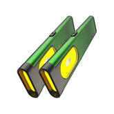 T7 Rechargeable EDC Flashlight, Slim Pocket Flashlight with Clip & Magnetic Base, Portable LED Light for Everyday Carry, Night Walking, Car Repair & Emergency